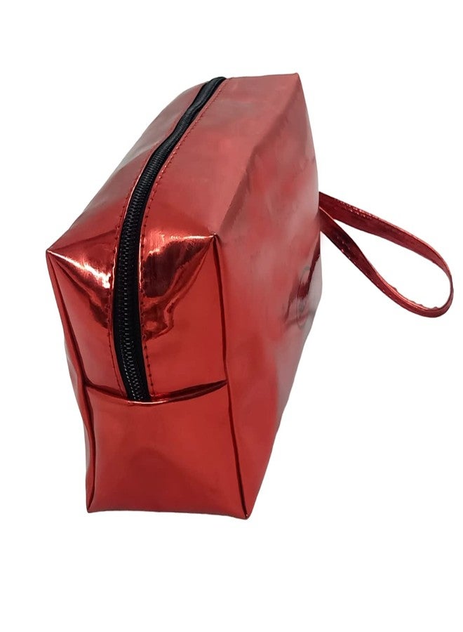 Beloved Latest pu Leather Bags Travel Toiletry Travel Bags Shaving Kit/Pouch/Bag for Men and Women (Maroon) - Image 2